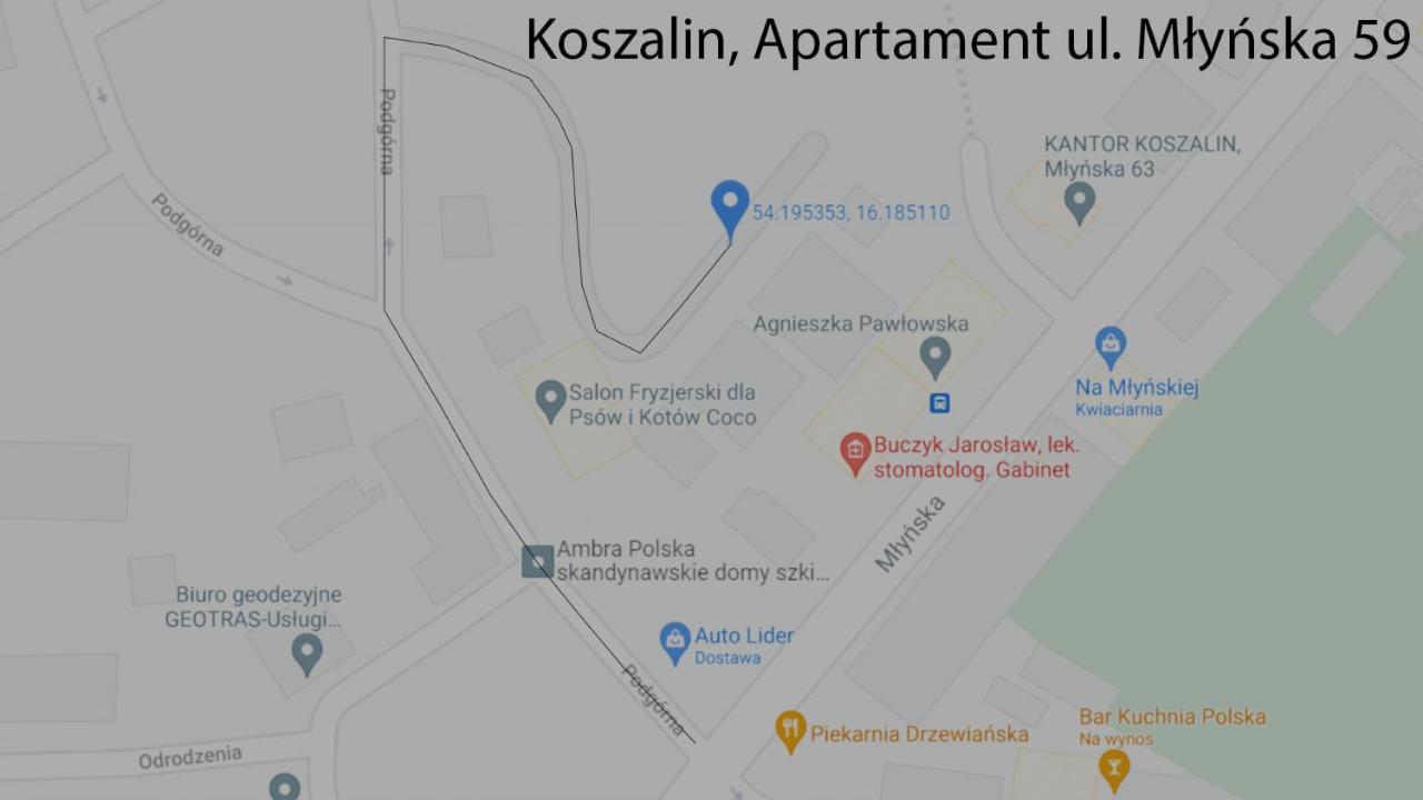 Apartament Mlynska 59 Daire Koszalin Dış mekan fotoğraf